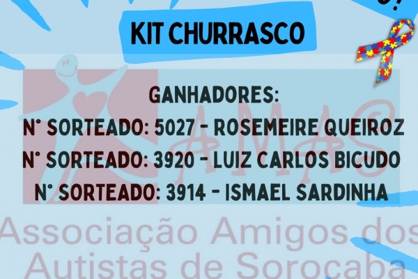 Sorteio kit churrasco 