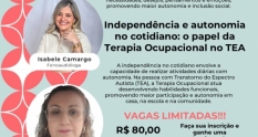 PALESTRA PRESENCIAL COM FONOAUDIÓLOGA E TERAPEUTA OCUPACIONAL