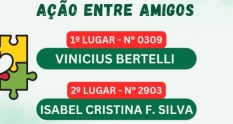 RESULTADO DA AÇÃO ENTRE AMIGOS 2025